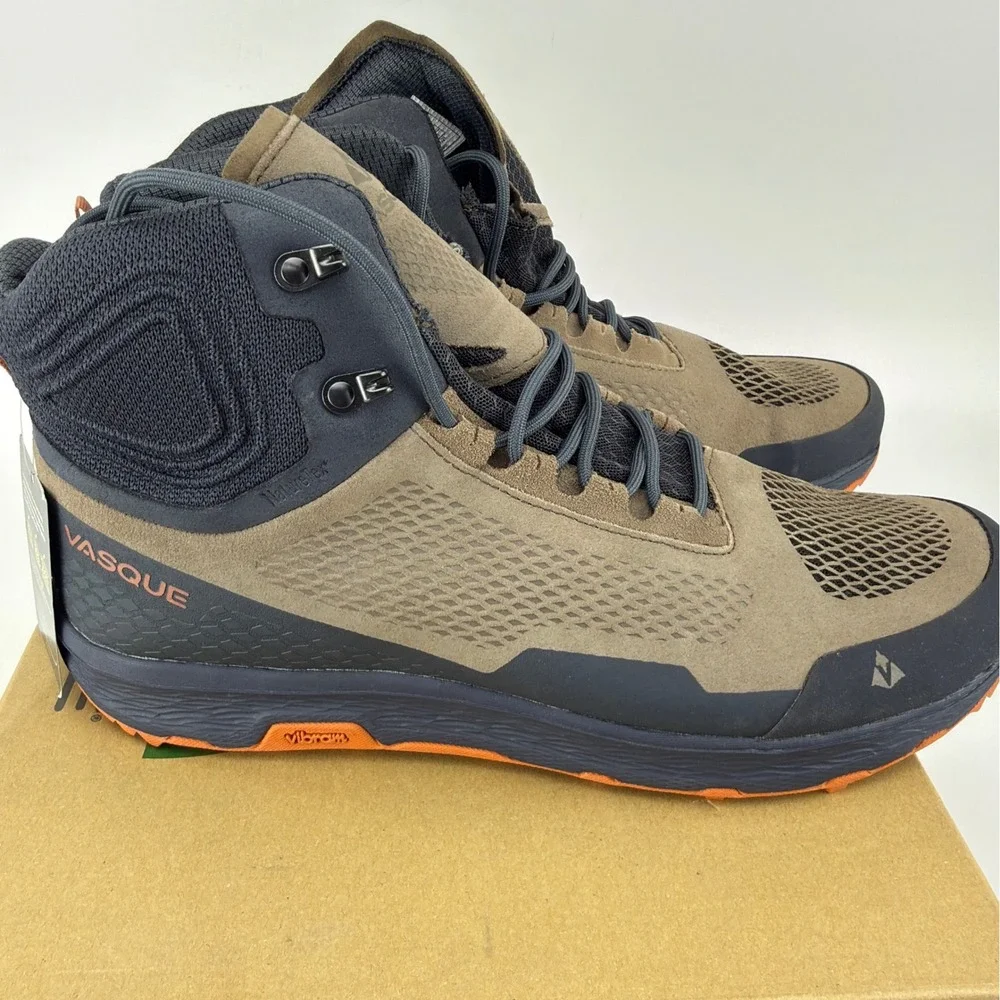 Vasque Breeze LT NTX Walnut Brown Hiking Boots Mens 13M Vibram Litebase NIB 7440